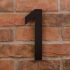 25.5cm Tall Laser Cut Acrylic House Numbers 0 - 9