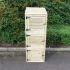 Wooden Recycling Bin Store with Doors for 3 Bins 