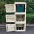 Wooden Recycling Bin Store with Doors for 3 Bins 