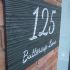 Ridged Slate House Sign 500 x 300mm - 2 lines of text