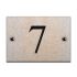 1 digit Limestone House Number