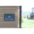 Smooth Slate Holiday Home Sign - size 30.5 x 20cm