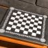 Stunning Premium Celtic Chess Board In Slate