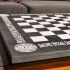 Stunning Premium Celtic Chess Board In Slate