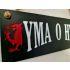 Yma O Hyd - Hanging Sign with Welsh Dragon - Engraved by Hand