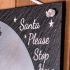 Deluxe Large Christmas Slate Hanging Sign - 