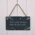 Slate Hanging Sign - Don’t count the days….make the days count