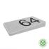 EcoStone Environmentally Friendly 2 digit House Number - right hand wedge - UWN2R