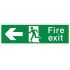 Fire Exit - With arrow - Left Sign