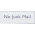 No Junk mail Sign