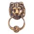 Antique Brass lion door knocker