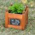 Pet Memorial Planter Memorial (small) with personalised slate plaque