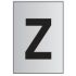 Metal Effect PVC Letter Z