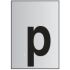 Metal Effect PVC Symbol p