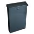 Compact Letterbox in Anthracite Grey - Pluto
