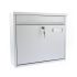 Multiple Ouse Silver Mailboxes for Communal Areas