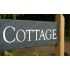 Free Standing Slate and Oak House Sign