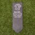 Small Slate Memorial Stake with your dog's photograph - 30 x 10cm
