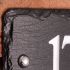 Rustic Slate House Number with 3 digits 