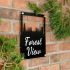 Silhouette Acrylic House Signs