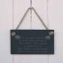 Welsh slate hanging sign - 