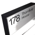 Stainless Steel Personalised Letterbox - The Statement 