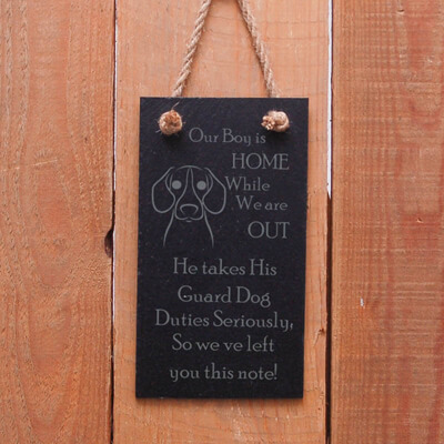 Gifts for Dog Lovers Beagle Hanging Sign