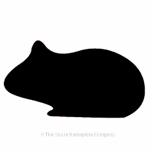 guinea pig image for house sign